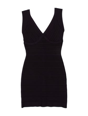 Herve Leger Strapless Mini Dress