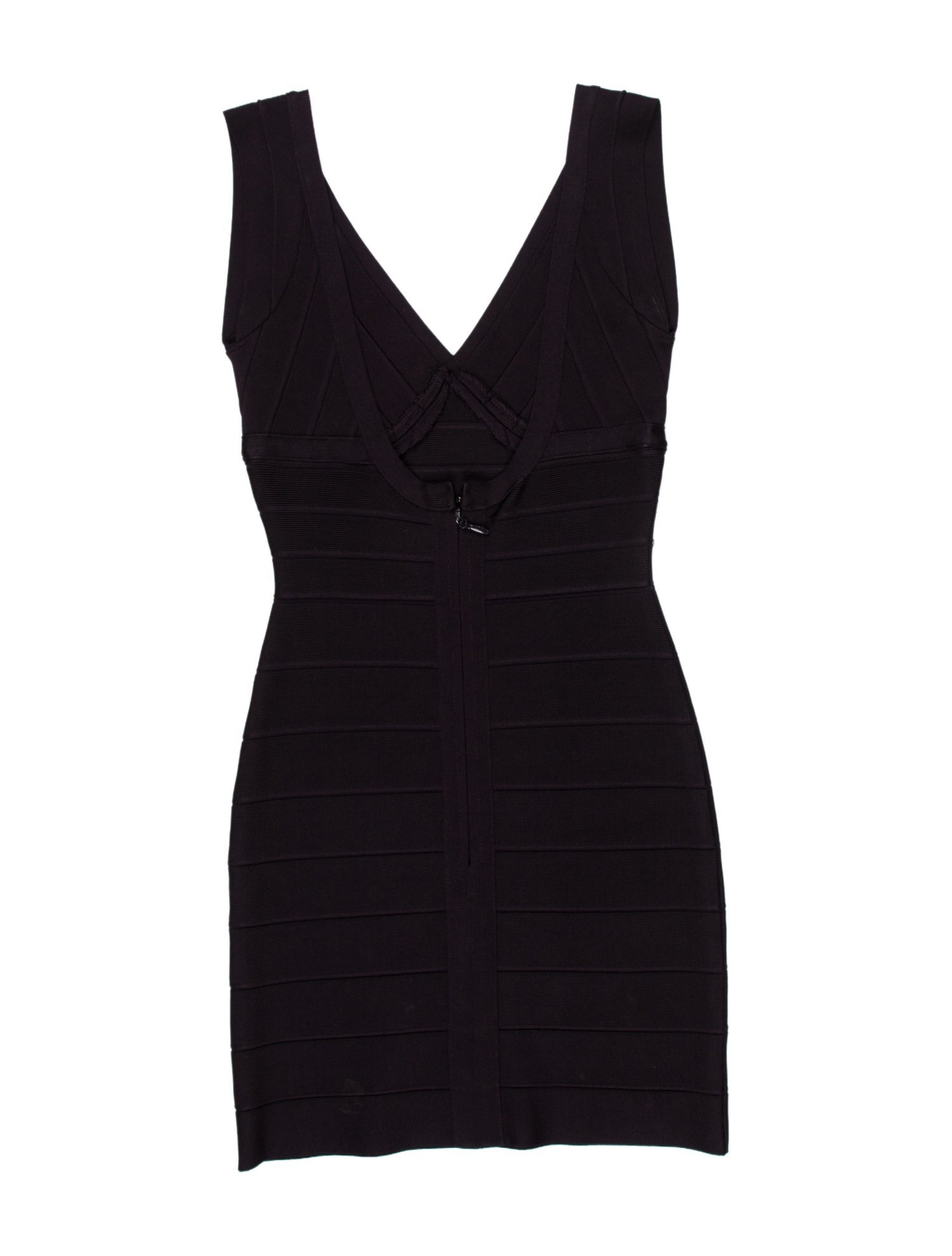 Herve Leger Strapless Mini Dress