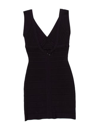 Herve Leger Strapless Mini Dress