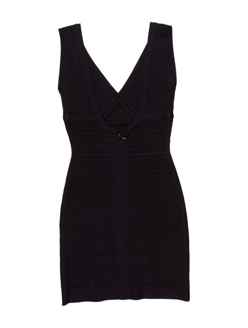 Herve Leger Strapless Mini Dress