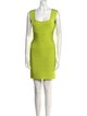 Herve Leger Square Neckline Mini Dress