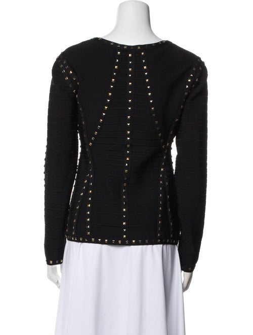 Herve Leger Printed Evening Jacket