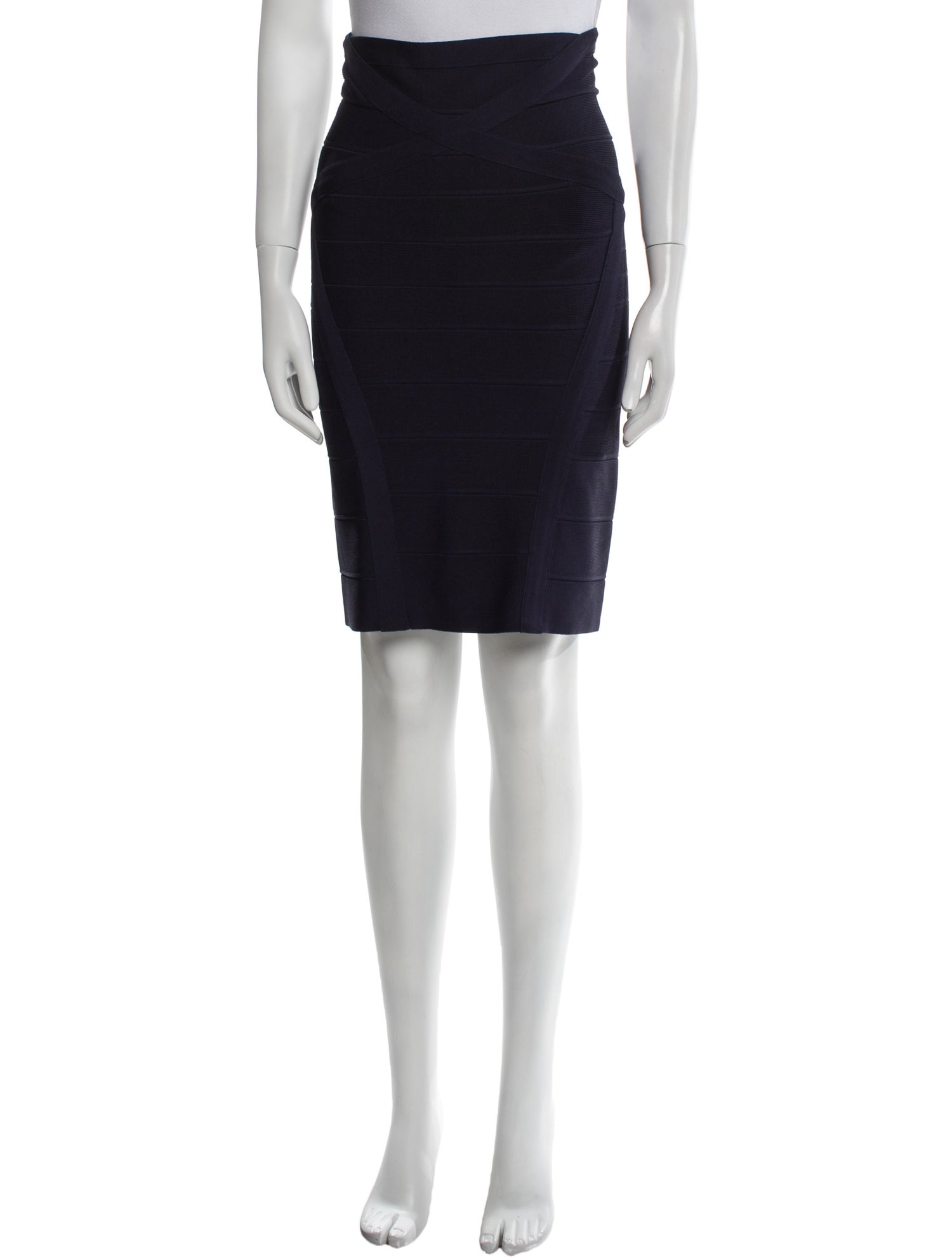 Herve Leger Knee-Length Skirt