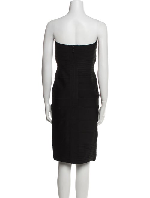 Herve Leger Strapless Mini Dress