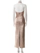 Herve Leger Halterneck Long Dress