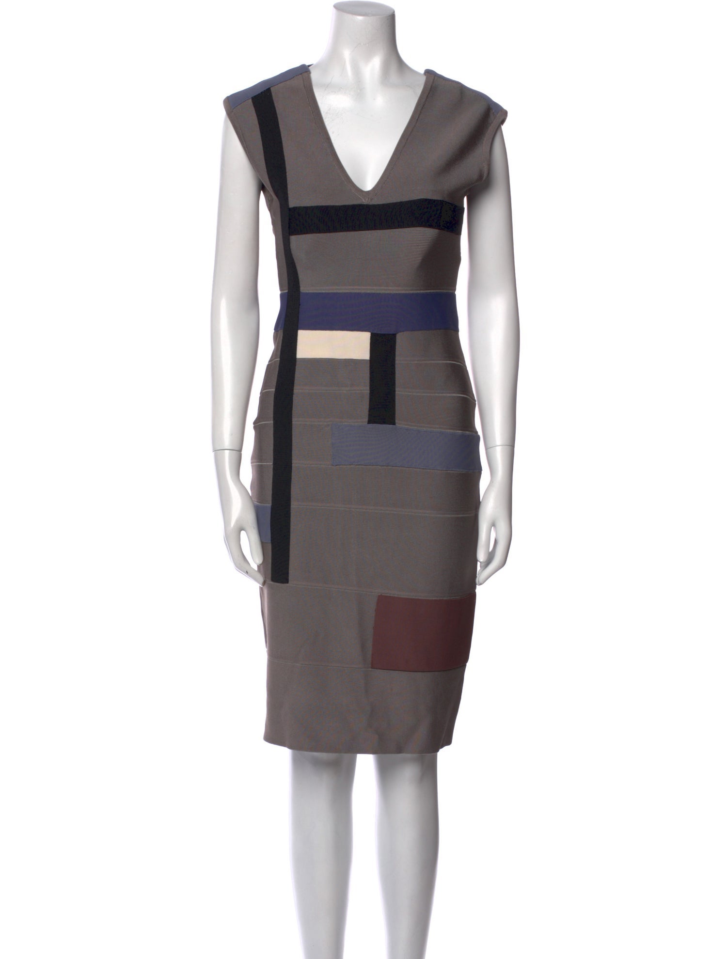 Herve Leger Nylon Mini Dress