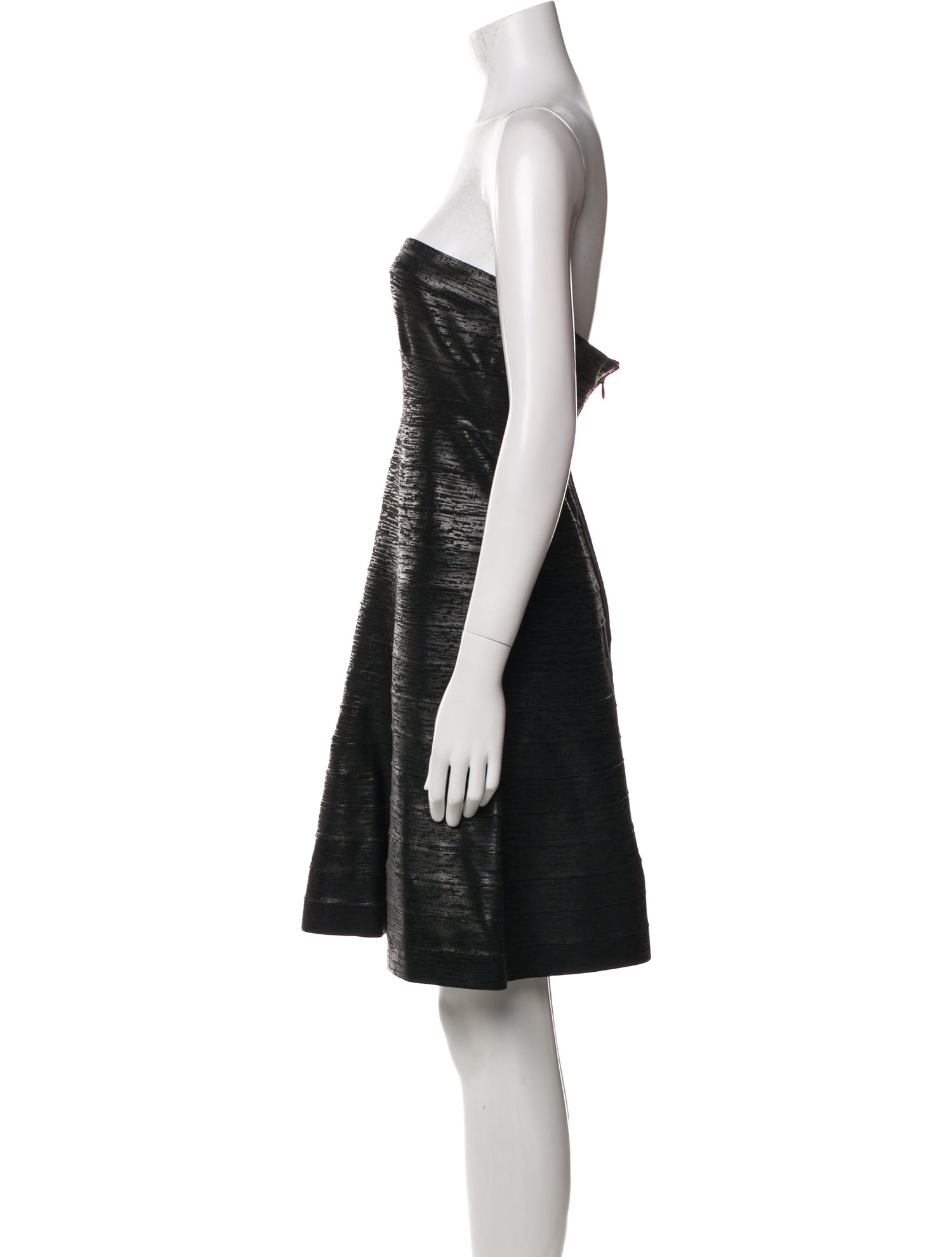 Herve Leger Strapless Mini Dress