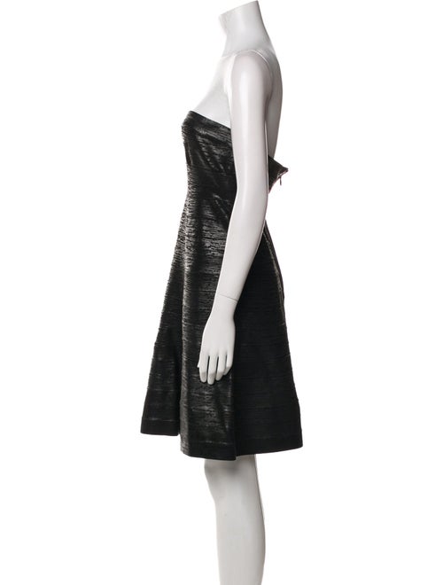 Herve Leger Strapless Mini Dress