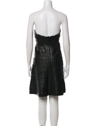 Herve Leger Strapless Mini Dress