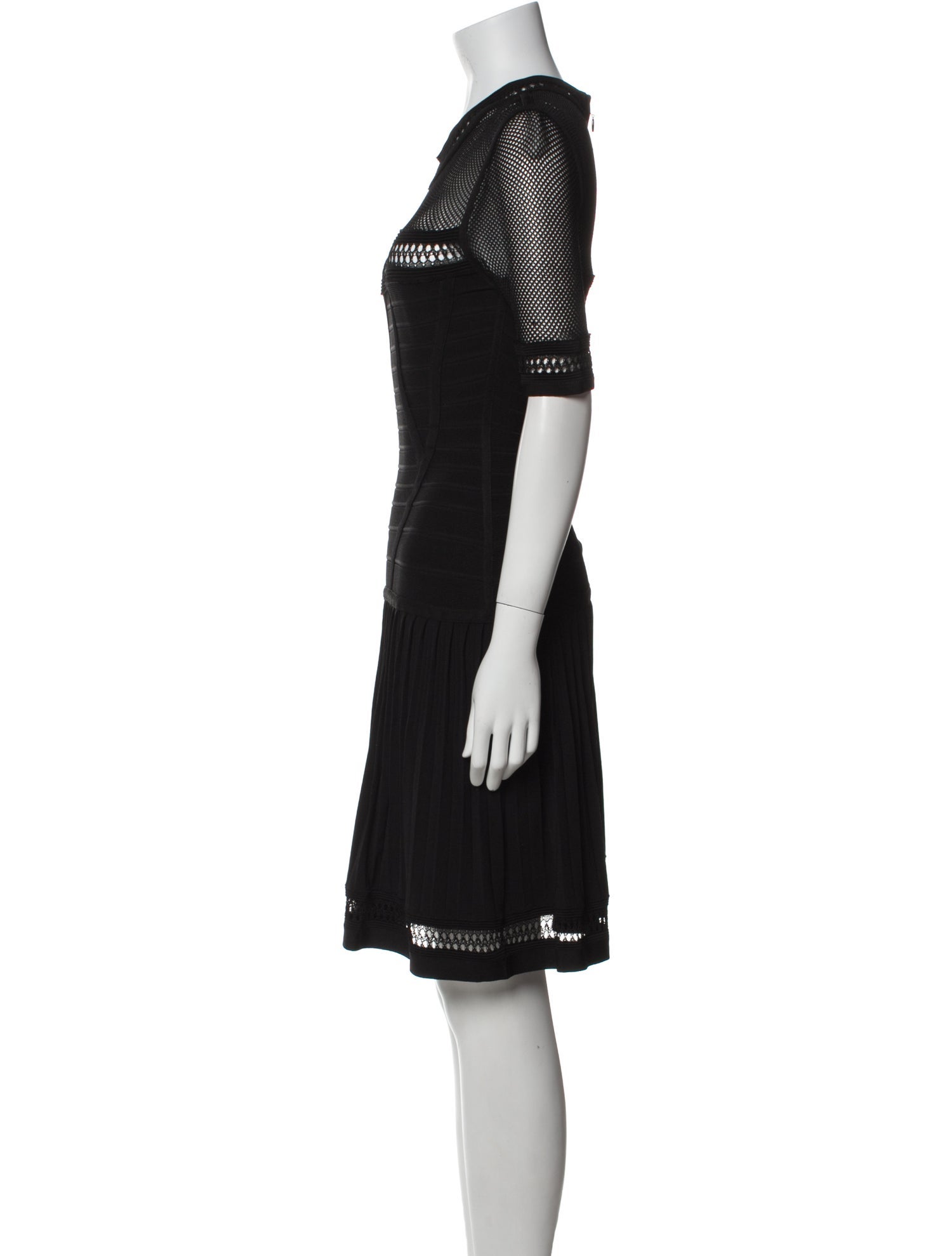 Herve Leger Halynn Knee-Length Dress