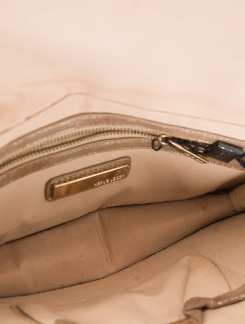 Herve Leger Suede Clutch