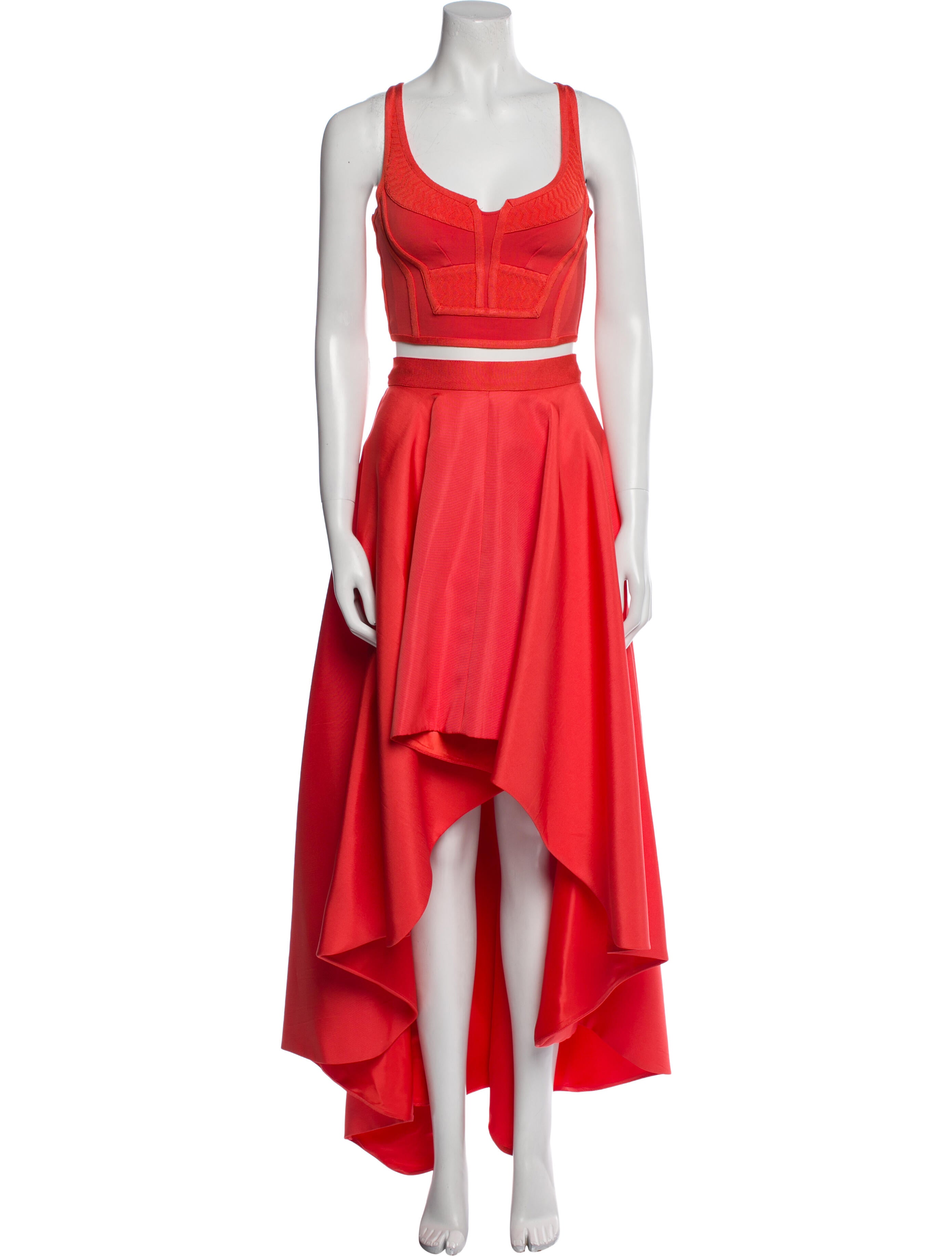 Herve Leger Skirt Set