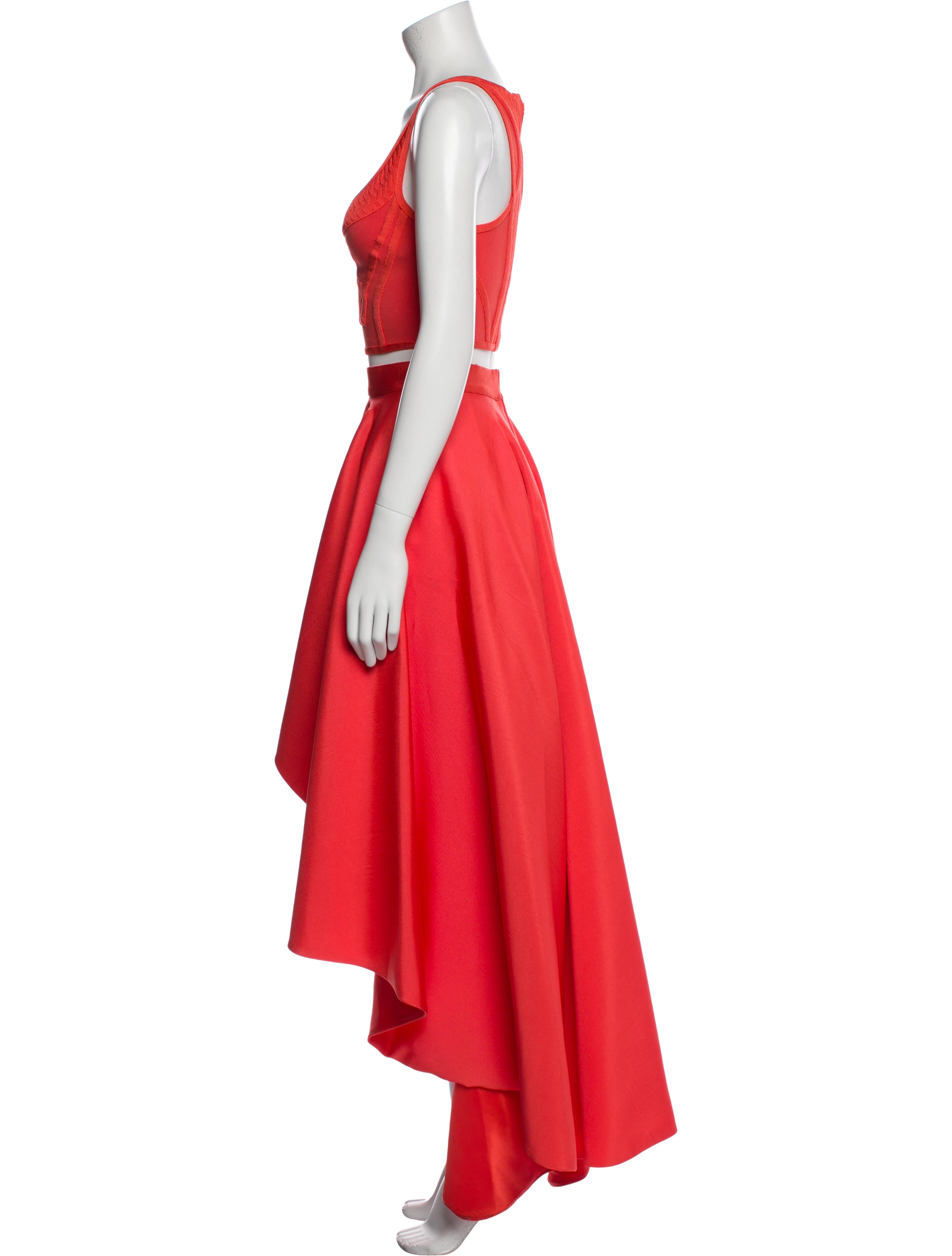 Herve Leger Skirt Set