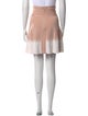 Herve Leger Colorblock Pattern Knee-Length Skirt