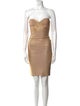 Herve Leger Strapless Mini Dress
