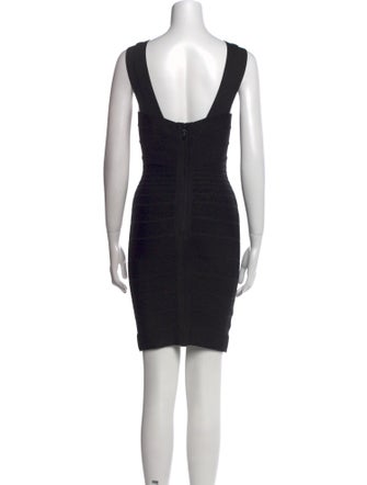 Herve Leger Nylon Mini Dress