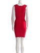 Herve Leger Square Neckline Mini Dress
