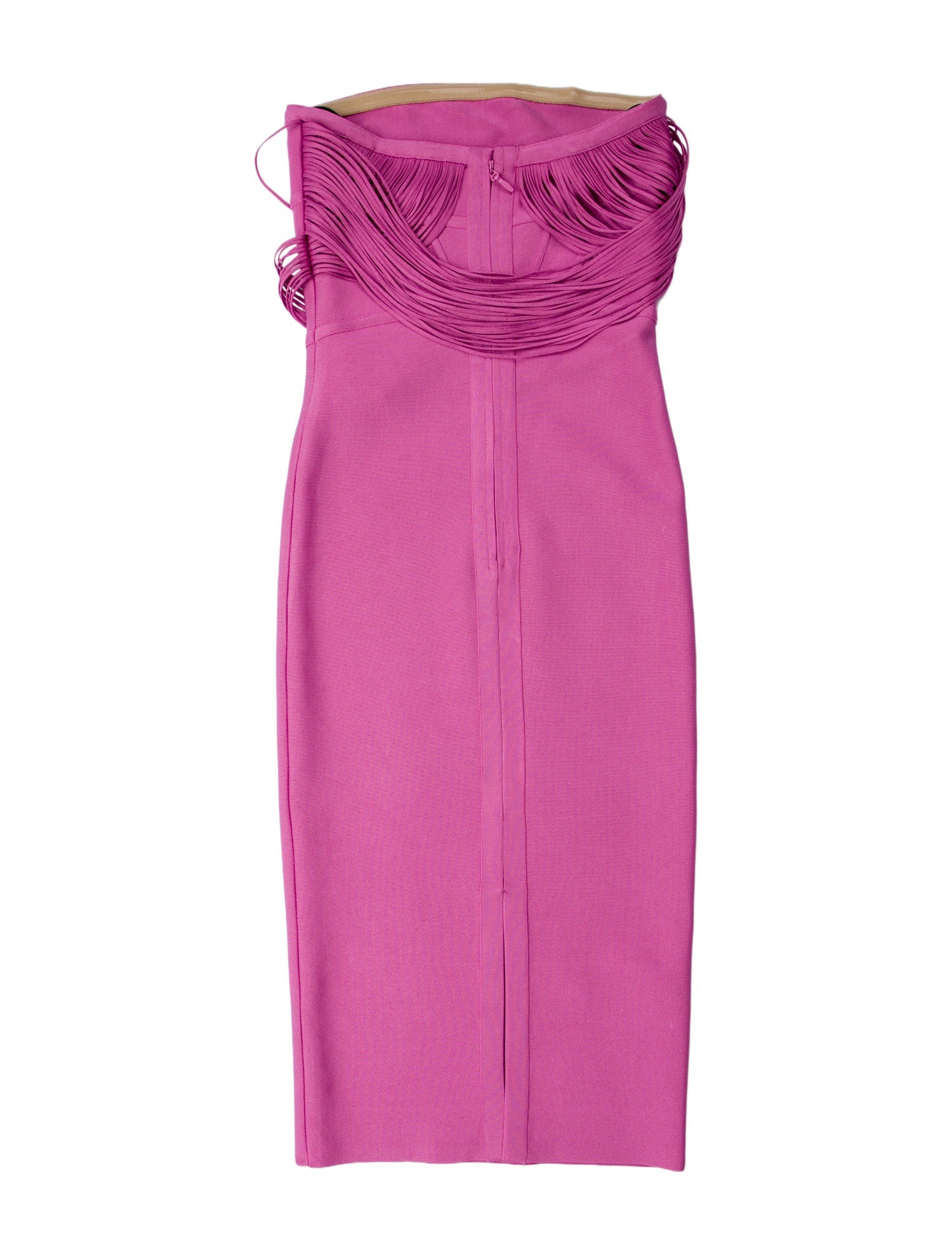 Herve Leger Cowl Neck Mini Dress w/ Tags