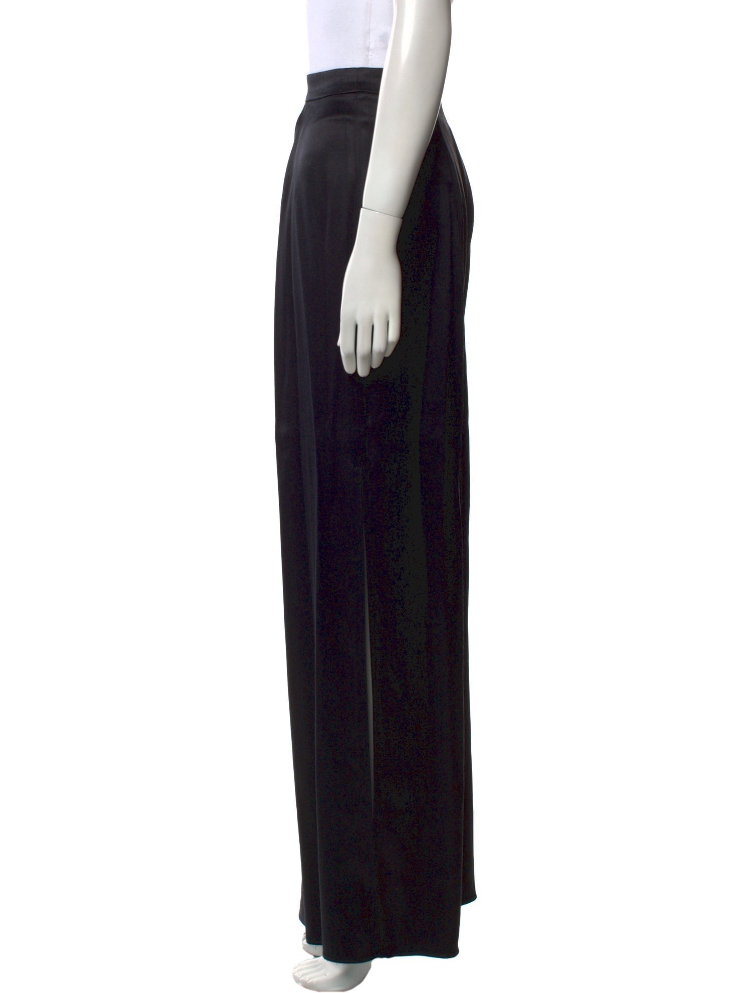 Herve Leger Silk Wide Leg Pants