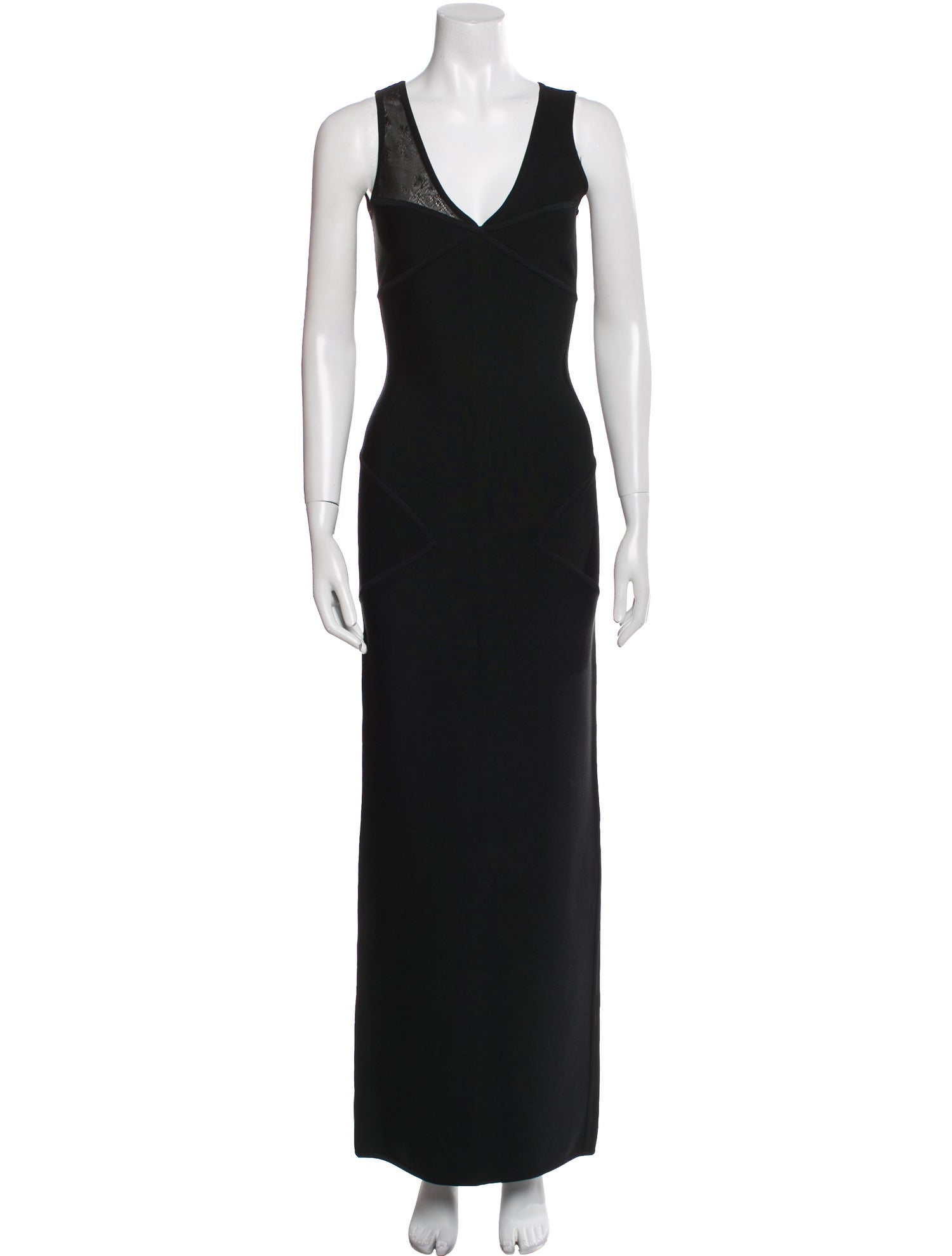 Herve Leger Vintage Long Dress