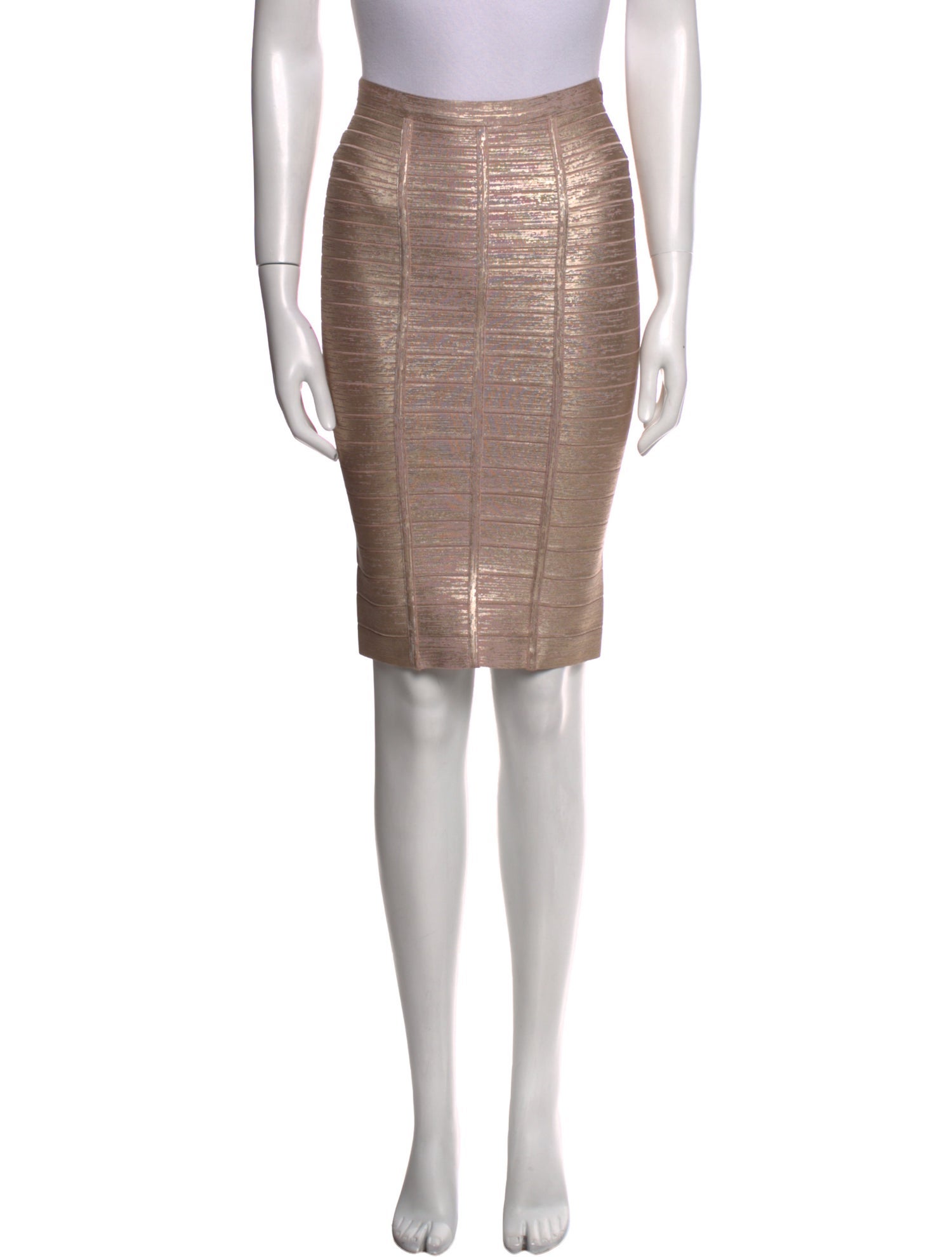 Herve Leger Knee-Length Skirt