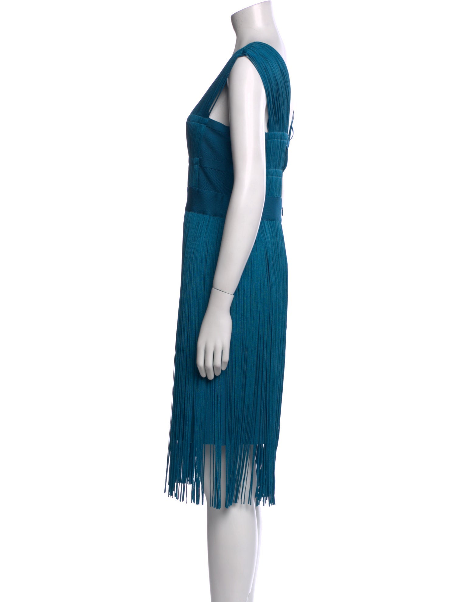 Herve Leger V-Neck Mini Dress w/ Tags