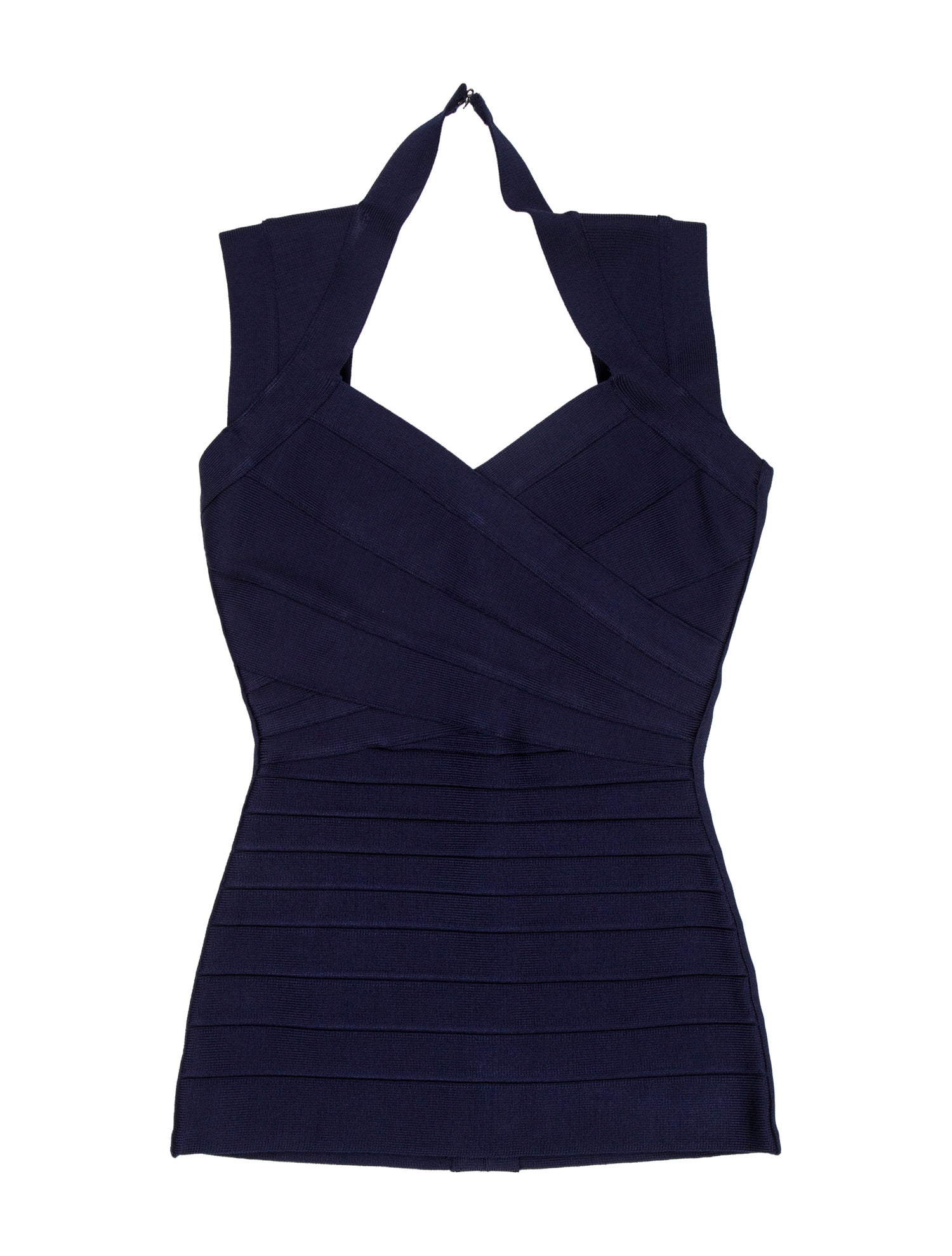 Herve Leger Square Neckline Sleeveless Tunic w/ Tags