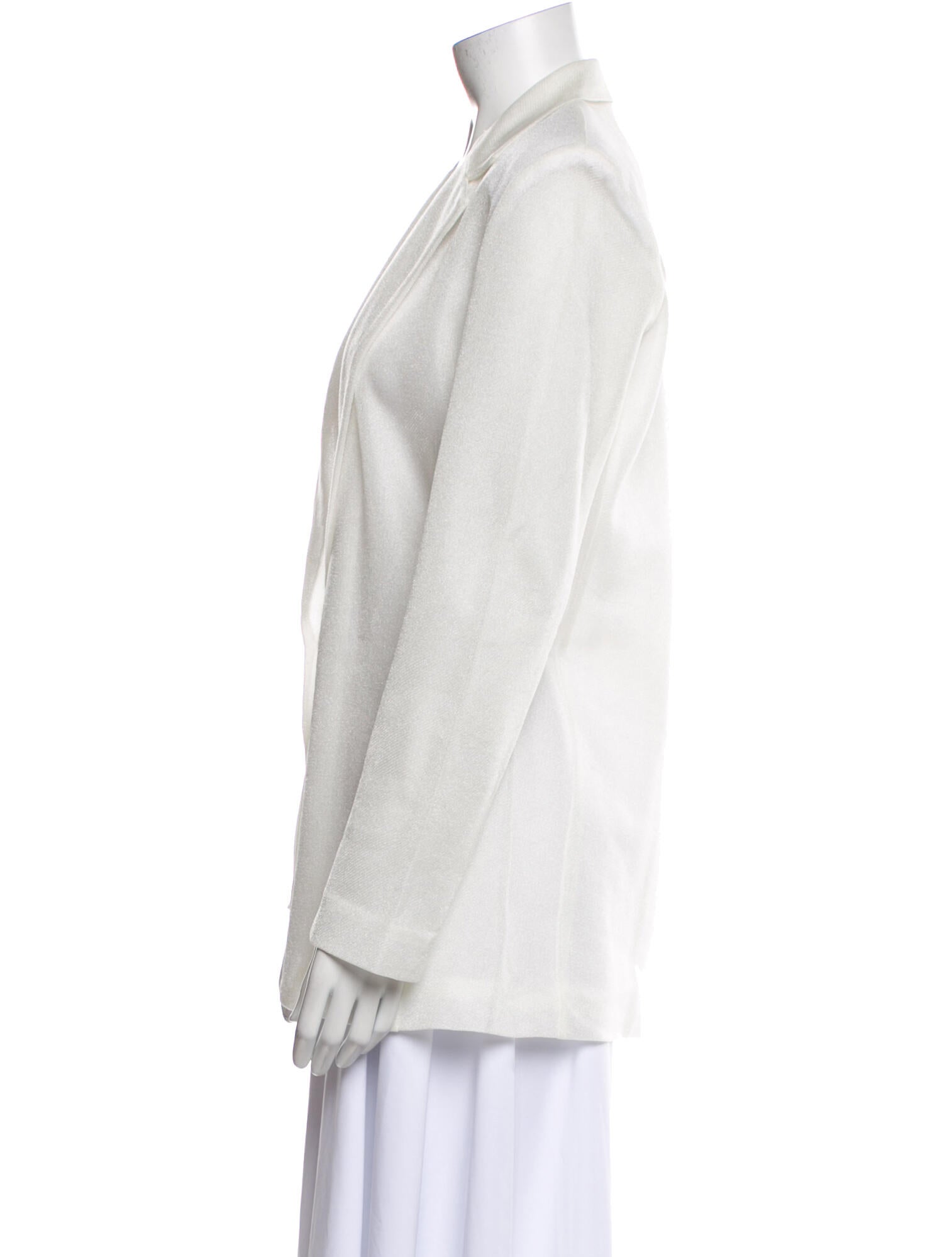 Herve Leger Nylon Striped Blazer