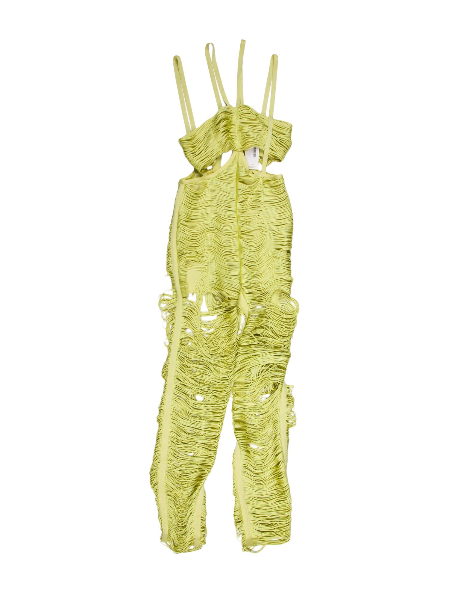 Herve Leger V-Neck Jumpsuit