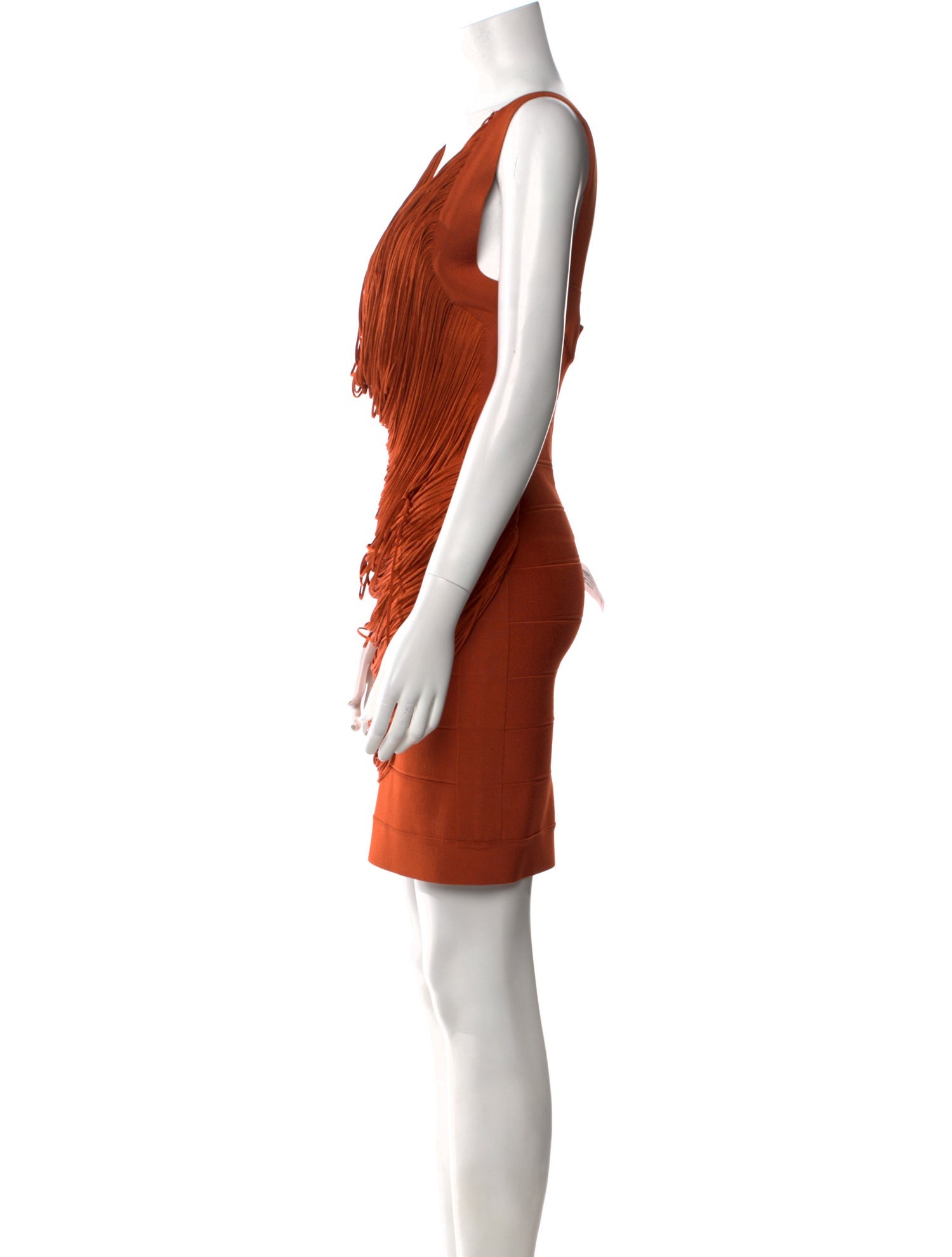 Herve Leger Cowl Neck Mini Dress w/ Tags