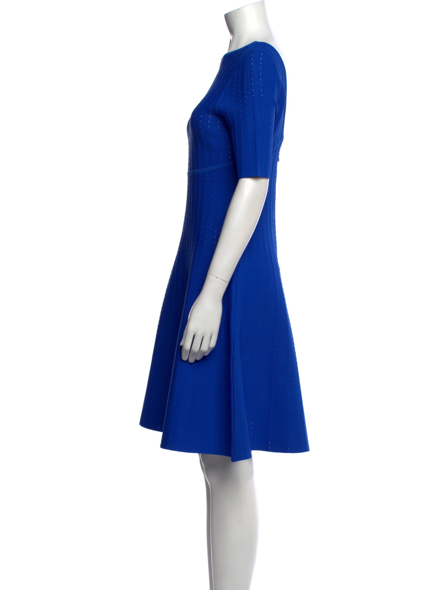 Herve Leger Bateau Neckline Knee-Length Dress w/ Tags