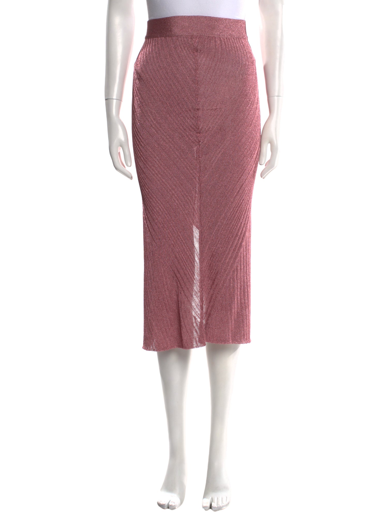 Herve Leger Midi Length Skirt