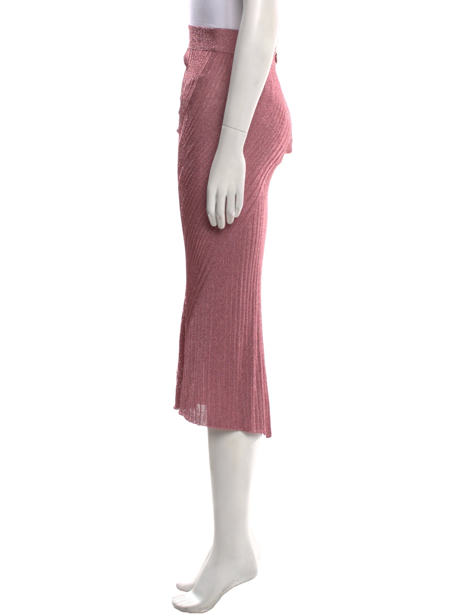 Herve Leger Midi Length Skirt