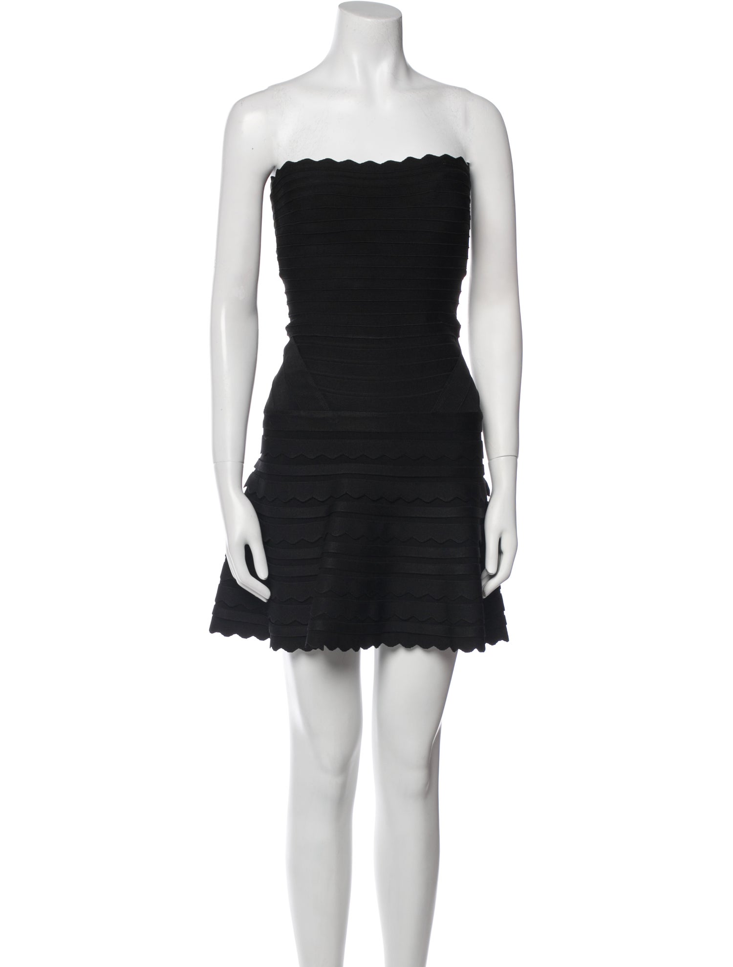 Herve Leger Strapless Mini Dress