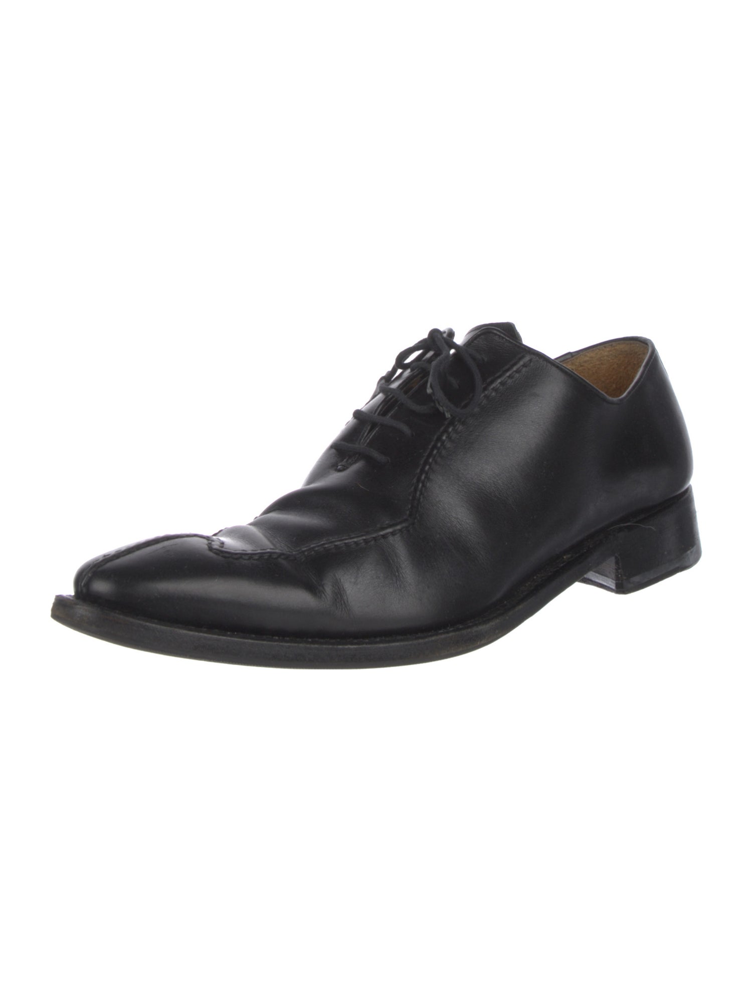 Harris Firenze Leather Eyelet Trim Oxfords