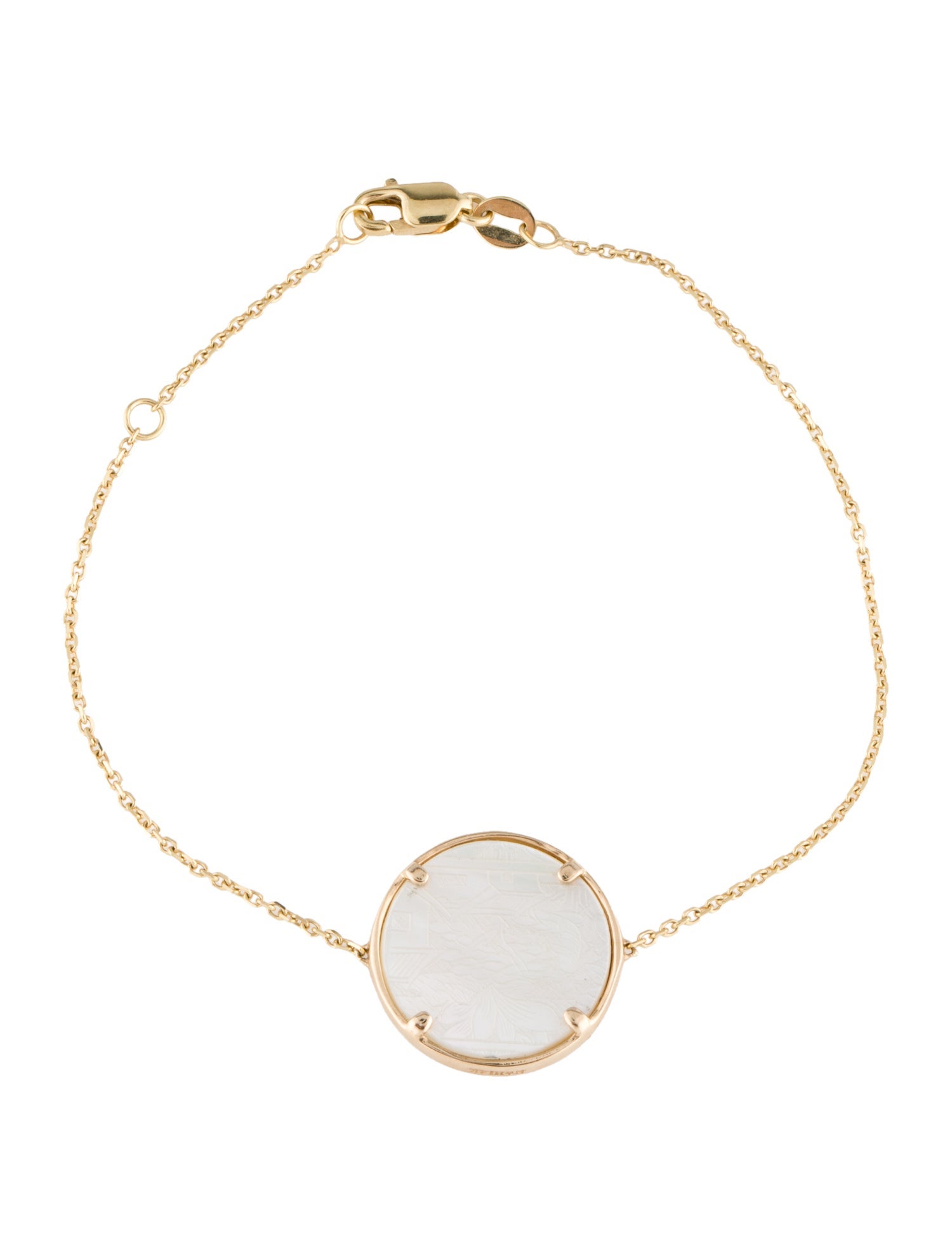 Na Hoku 14K Round Gaming Counter Station Bracelet