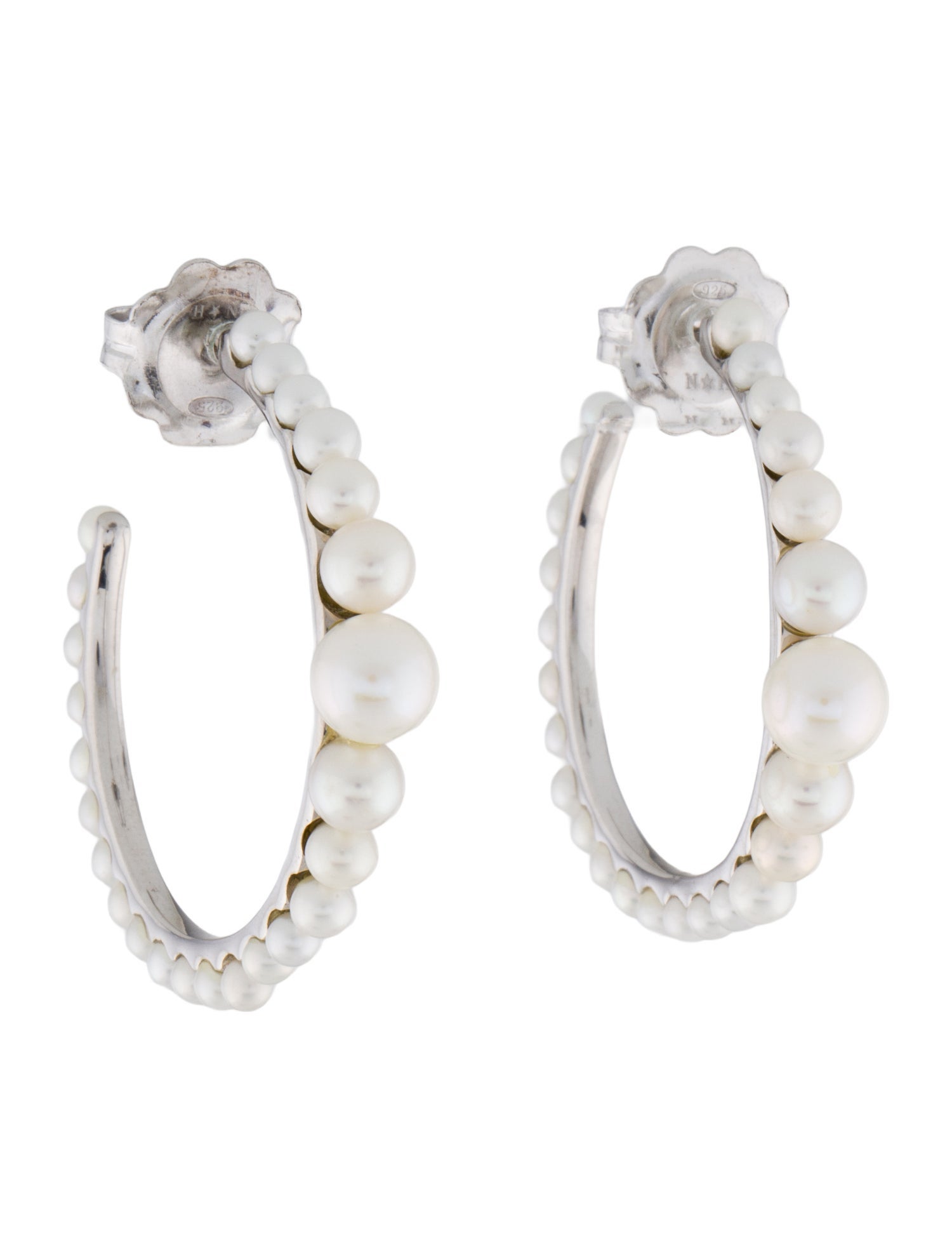 Na Hoku Pearl Hoop Earrings