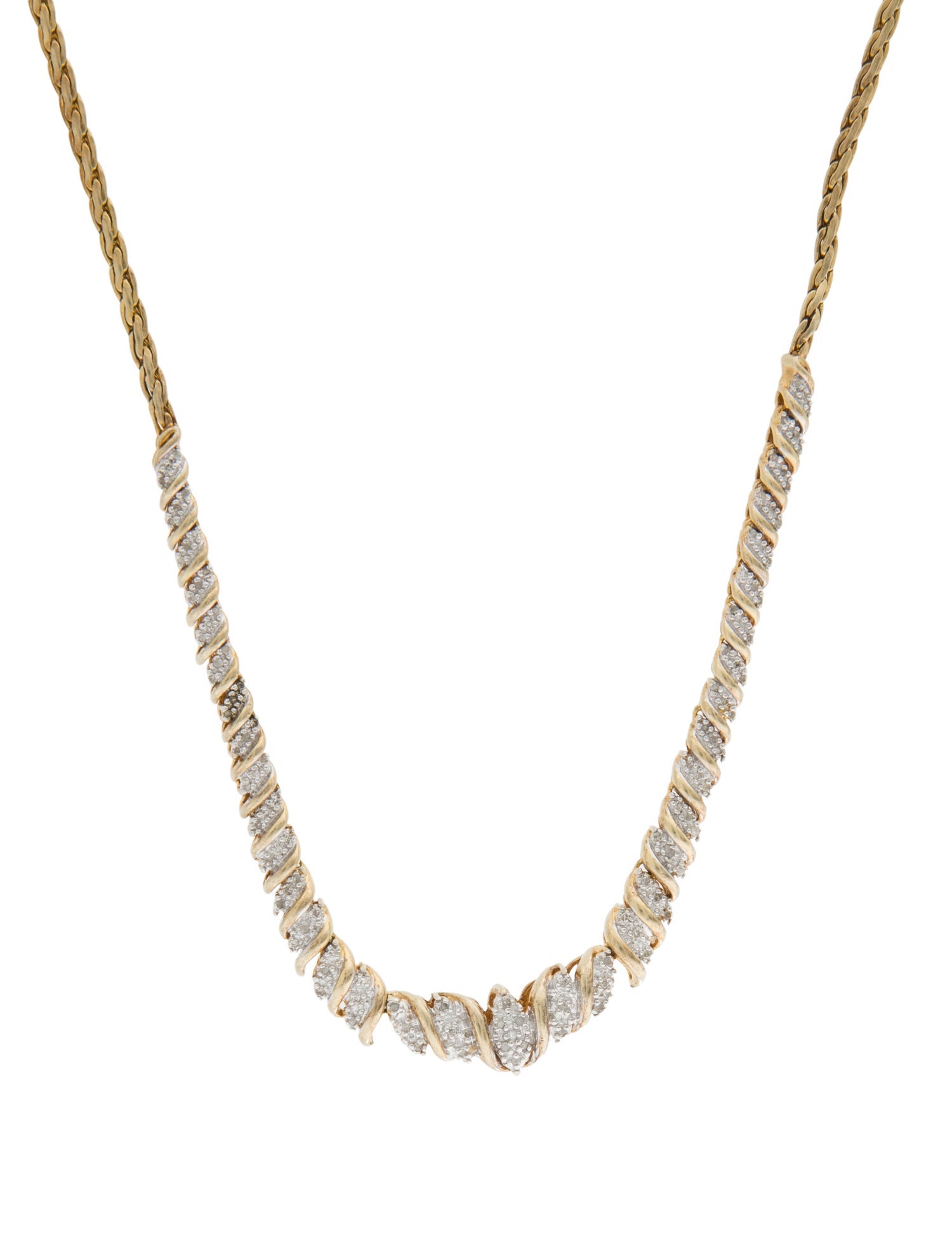 Na Hoku Diamond Collar Necklace