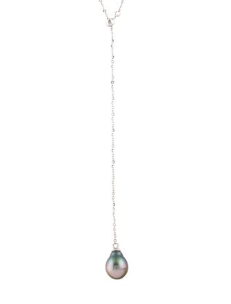 Na Hoku 14K Pearl Lariat Necklace