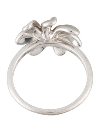 Na Hoku 14K Two-Tone Plumeria Ring