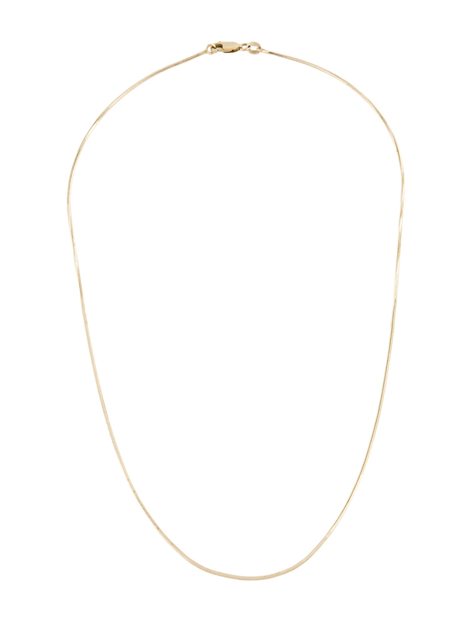 Na Hoku 14K Snake Chain Neckalce