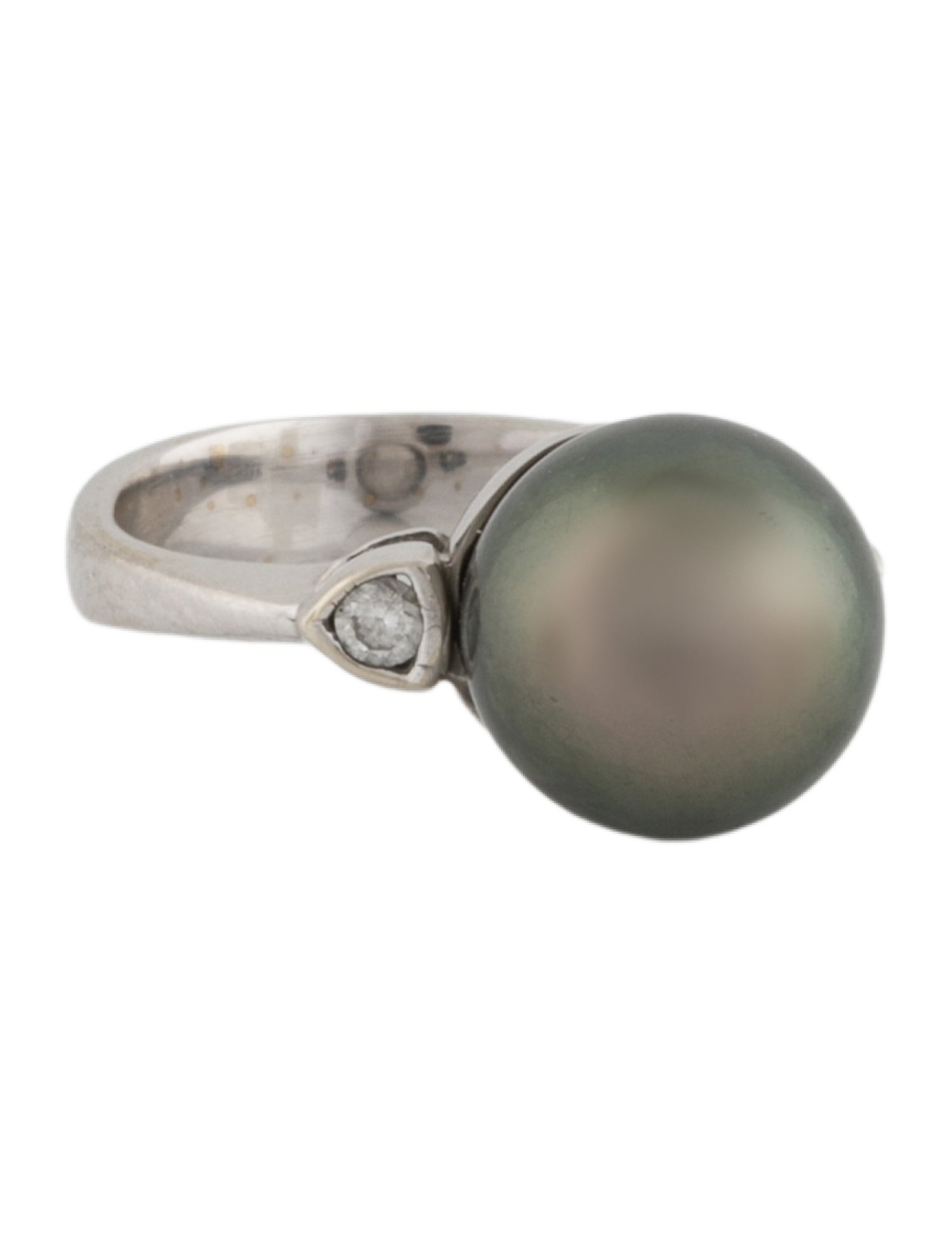 Na Hoku 14K Pearl & Diamond Ring