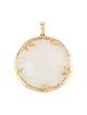 Na Hoku 14K Carved Mother of Pearl Gaming Counter Pendant