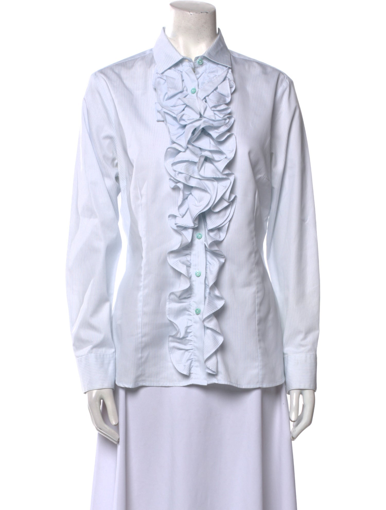 Hadleigh's Long Sleeve Button-Up Top