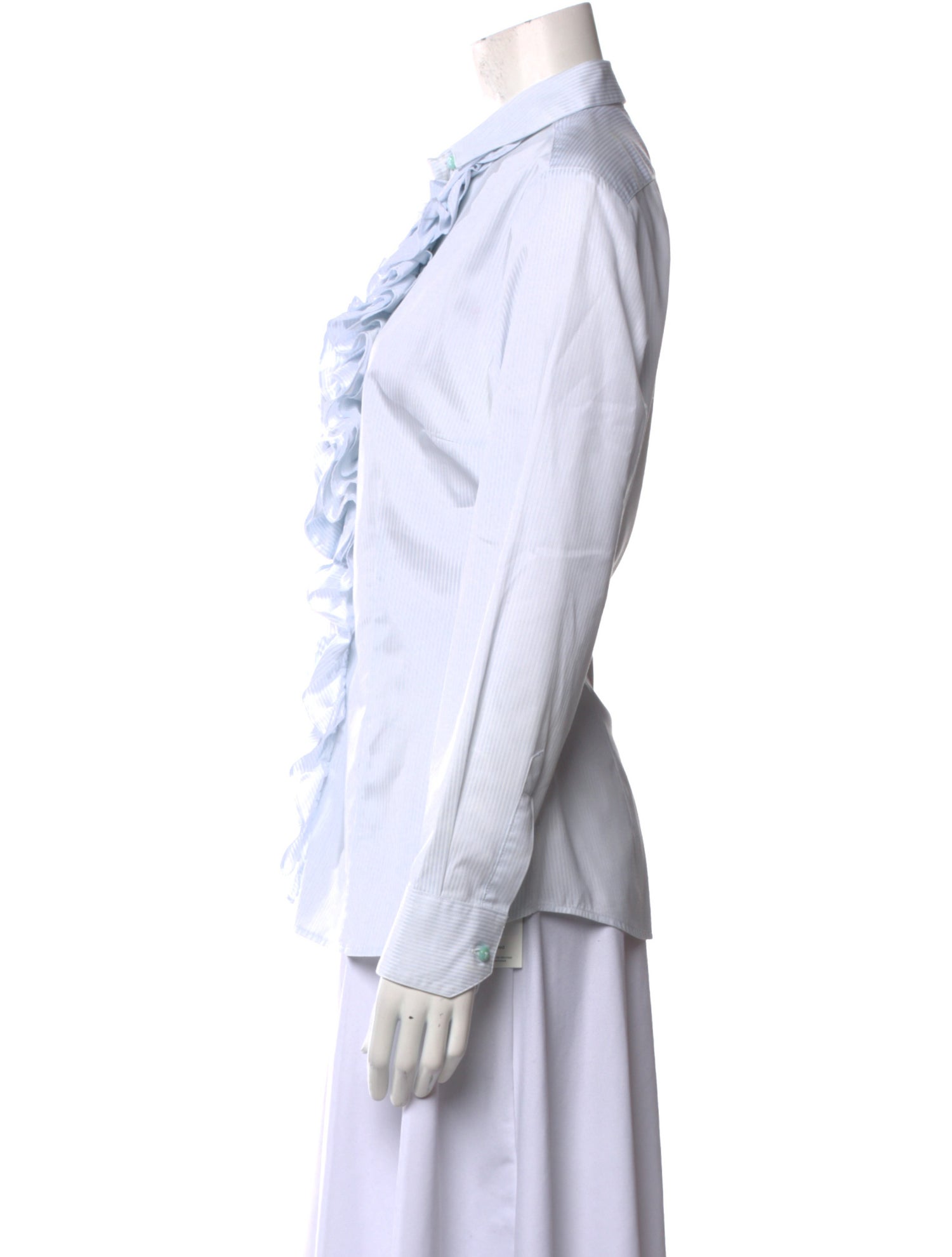 Hadleigh's Long Sleeve Button-Up Top