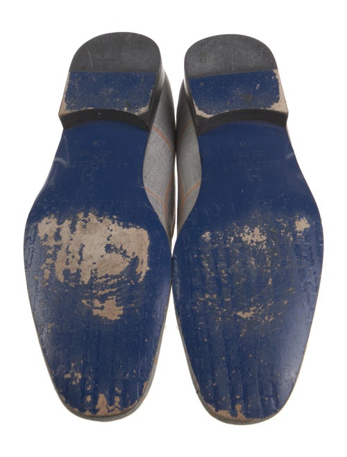 Hadleigh's Canvas Plaid Print Espadrilles