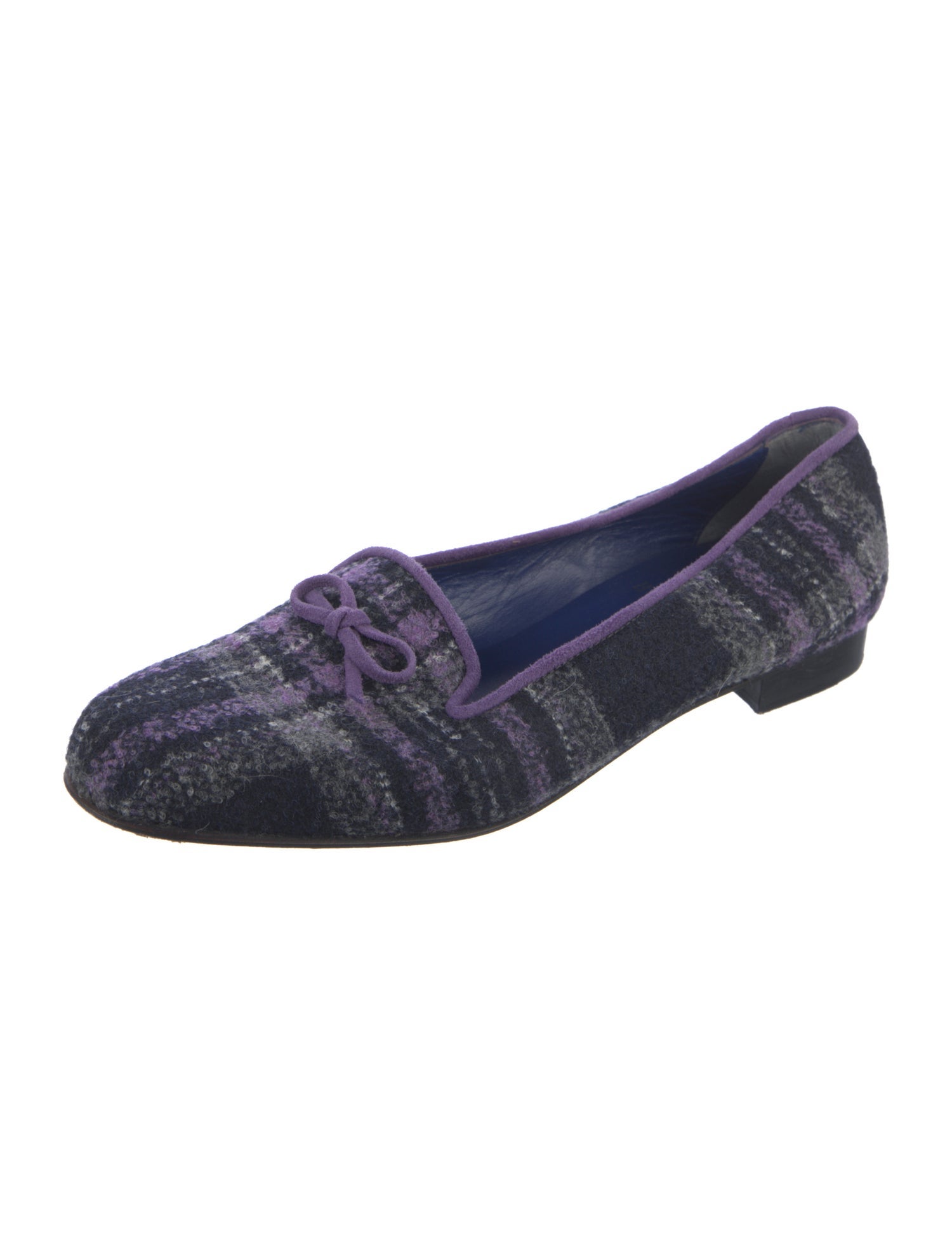 Hadleigh's Wool Printed Loafers