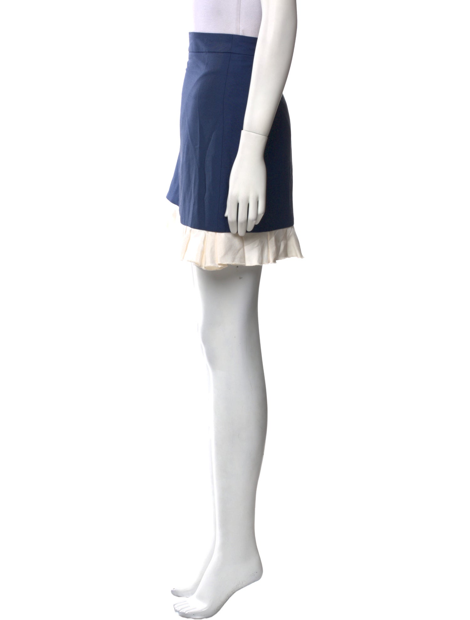 Hadleigh's Silk Mini Skirt