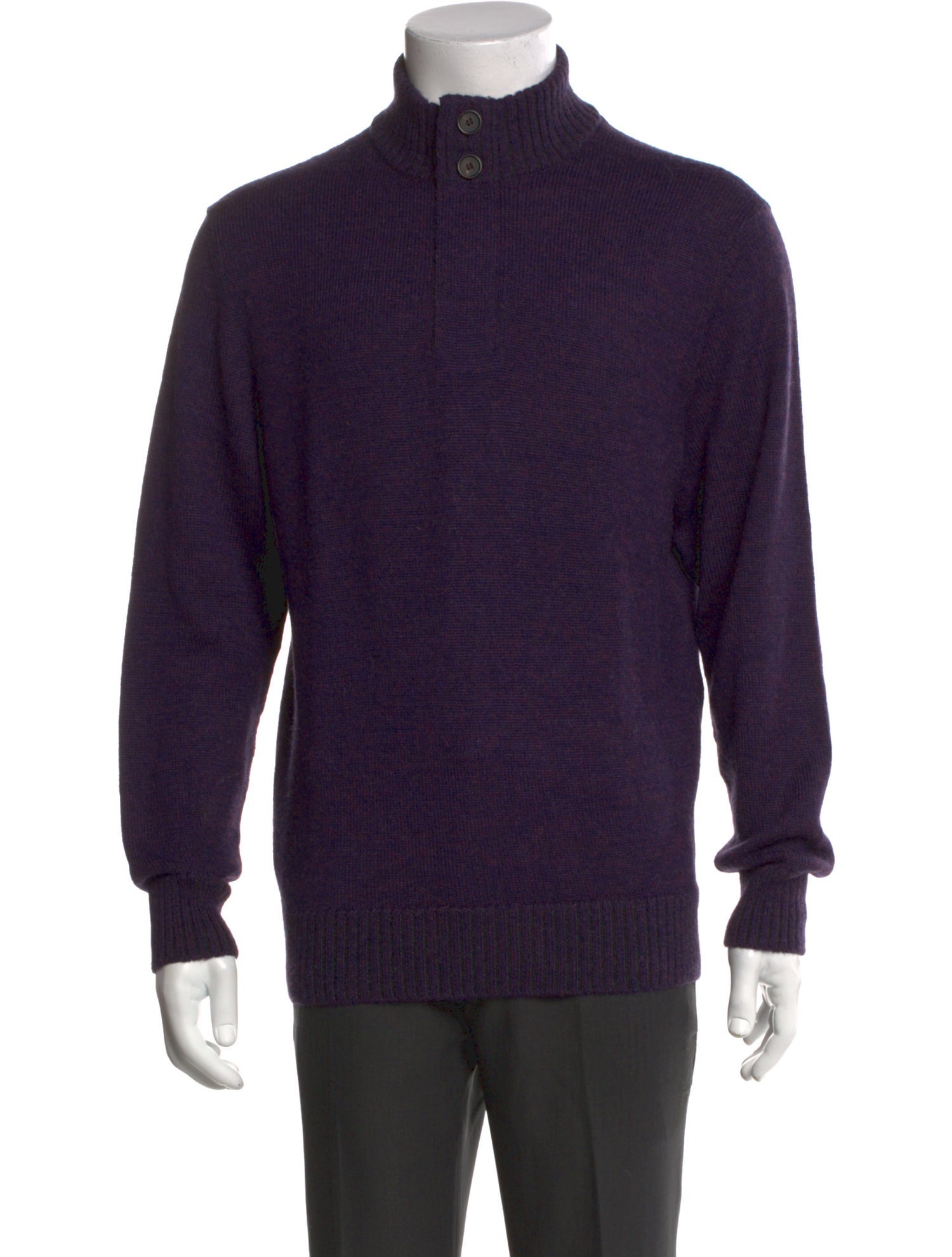 Hadleigh's Alpaca Mock Neck Pullover