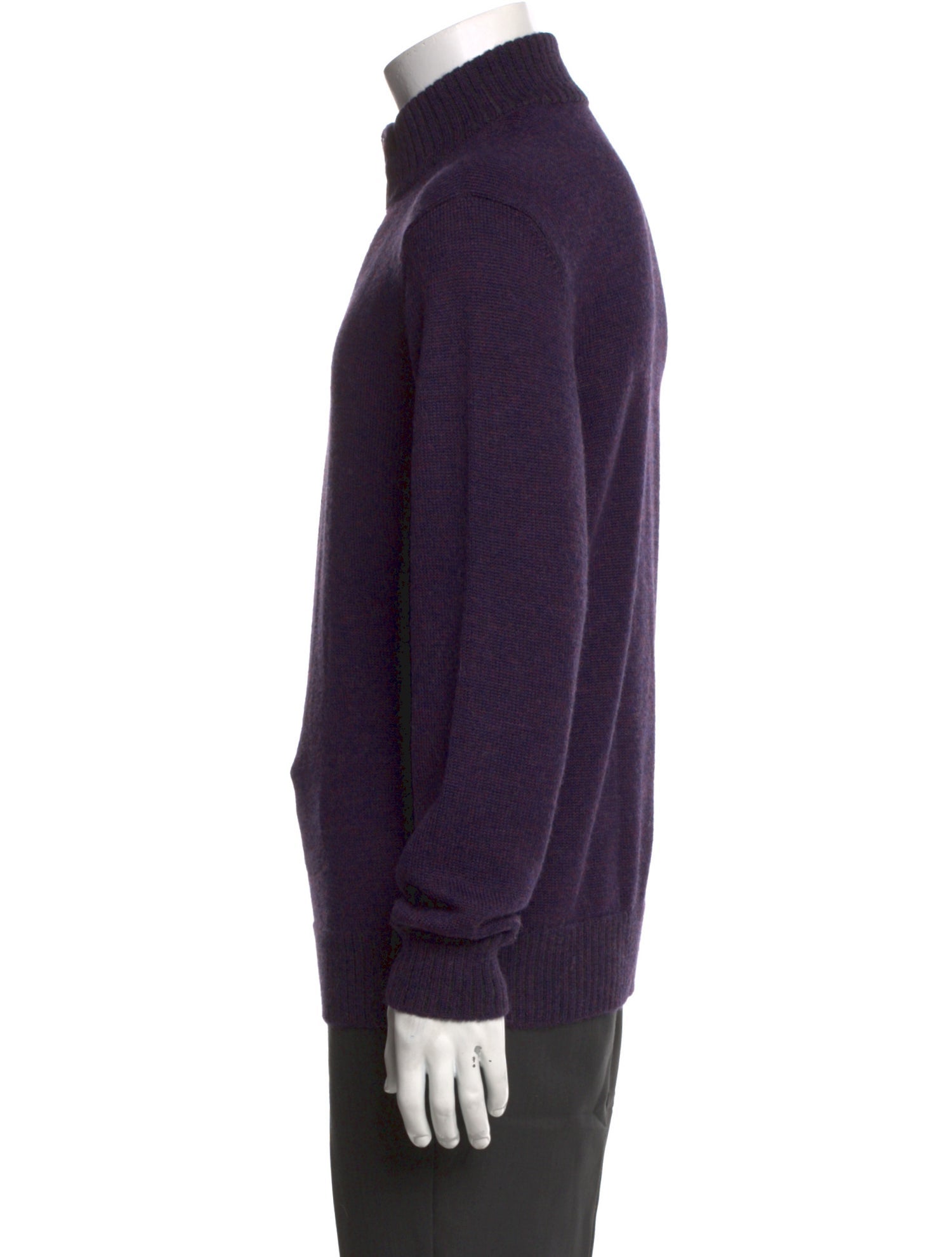Hadleigh's Alpaca Mock Neck Pullover